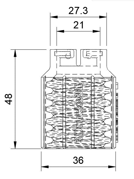 Luftpumpenadapter – Airtrack Adapter Ø28–Ø21 (Mengenrabatt)