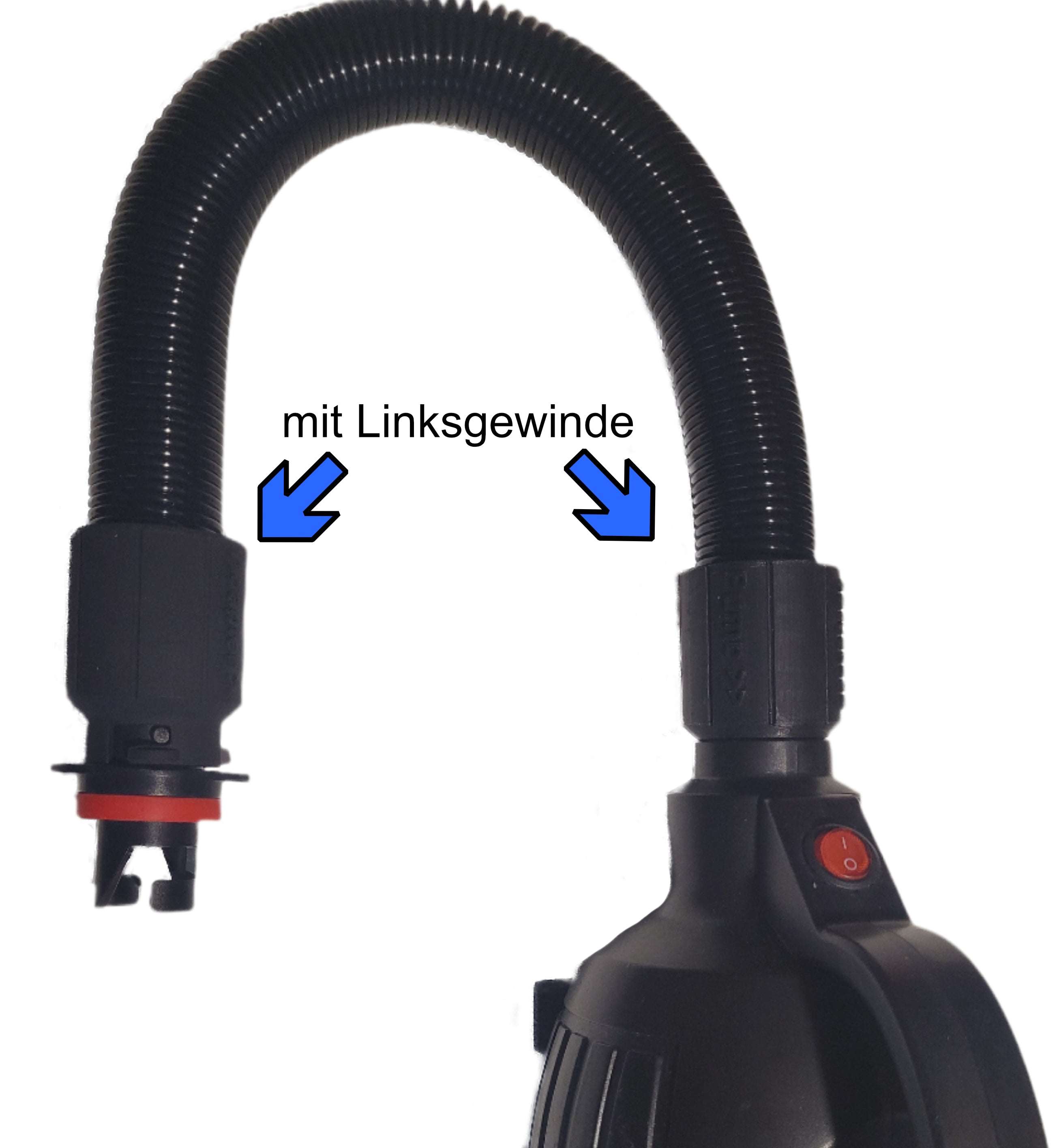 Luftpumpenadapter – Airtrack Adapter Ø28–Ø21 (Mengenrabatt)