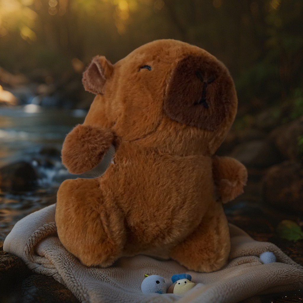 Capy Buddy – Plüschiger Capybara Anhänger für Handtaschen & Rucksäcke